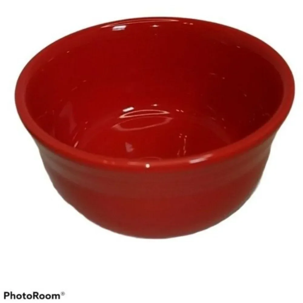 Fiestaware Fiesta Gusto Bowl Dish Scarlet Red 28 OZ CERAMIC